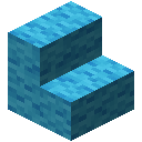 Light Blue Wool Stairs