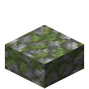 Mossy Cobblestone Slab