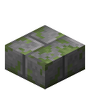 Mossy Stone Brick Slab