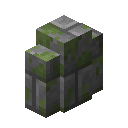 Mossy Stone Brick Wall