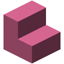 Pink Concrete Stairs