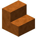 Smooth Red Sandstone Stairs