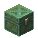 Weathered Copper Chest