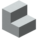 White Concrete Stairs