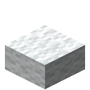 Any of: White Wool Slab, Orange Wool Slab, Magenta Wool Slab, Light Blue Wool Slab, Yellow Wool Slab, Lime Wool Slab, Pink Wool Slab, Gray Wool Slab, Light Gray Wool Slab, Cyan Wool Slab, Purple Wool Slab, Blue Wool Slab, Brown Wool Slab, Green Wool Slab, Black Wool Slab